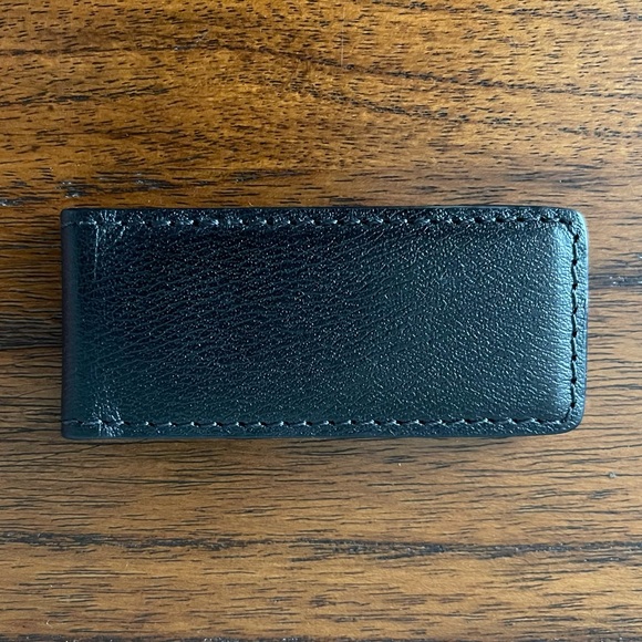 Lancel Paris Leather Money Clip - With Box - Picture 2 of 6